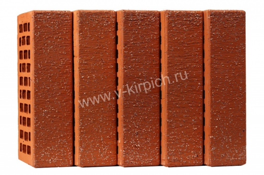 Кирпич керамический лицевой "Красный Кварц" Воротынский КЗ 1НФ